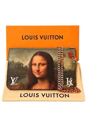 Louis Vuitton 2017 Limited Edition Jeff Koontz Collection Pochette NEW